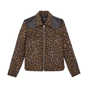 Never worn The Kooples jacket 
Really nice side buckles and leather shoulders